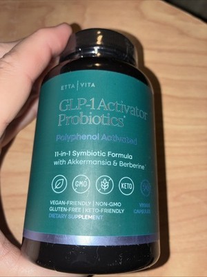 GLP Activator Probiotics ETTA VITA Weight Loss & Appetite Control Support 90ct