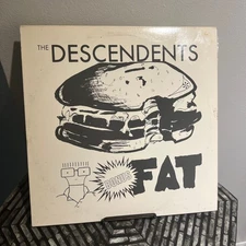 DESCENDENTS Bonus Fat - New Alliance Vinyl EP in SST Jacket - Translucent - VG+!
