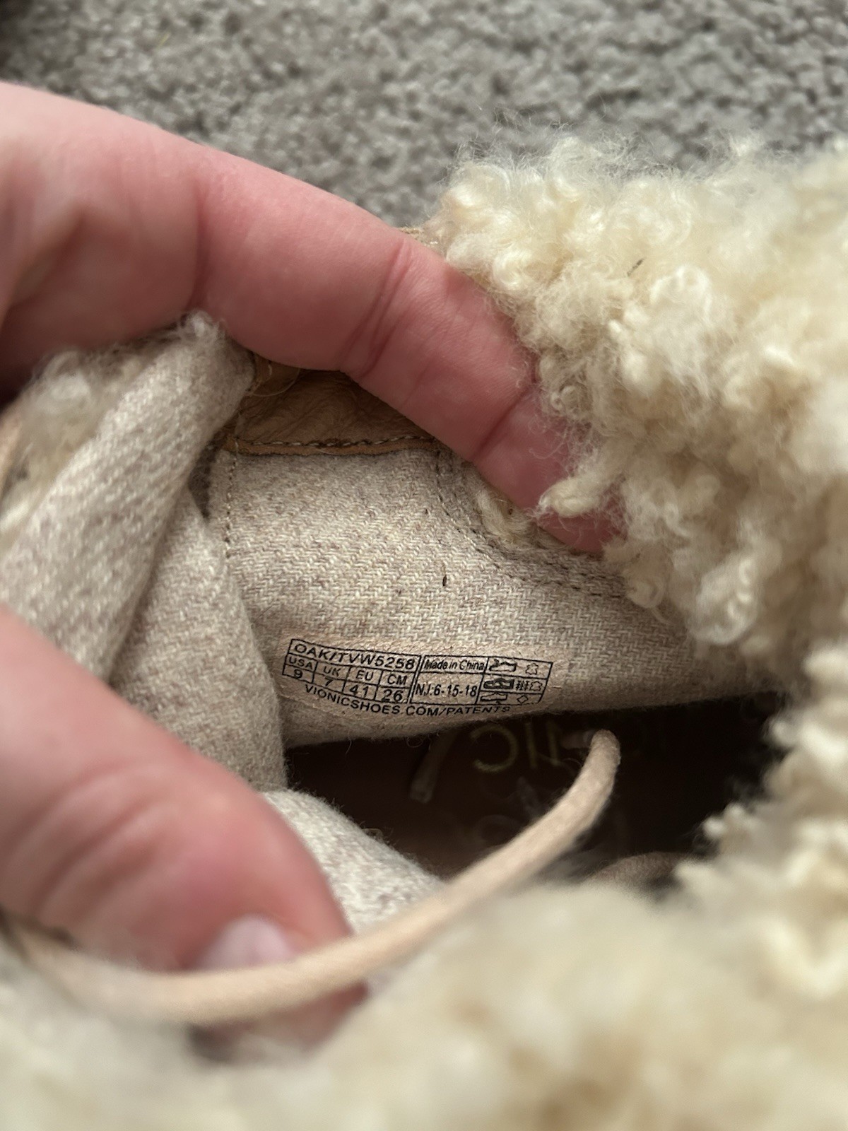 Vionic Splendid Oak Shearling Lined Suede Boots B… - image 6