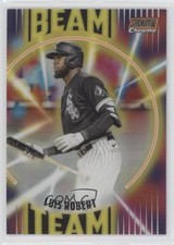 2022 Topps Stadium Club Chrome Beam Team Orange Refractor 22/25 Luis Robert 0i1r