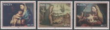 Malta 2008 Christmas 3 MNH stamps