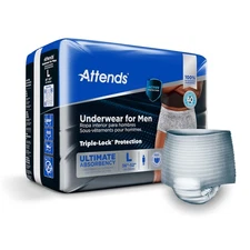 Attends Disposable Underwear Male Large 18 Ct