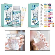 Strisce Reattive Acqua 16 Parametri per Pozzo Acqua Potabile Piscina e Spa Kit Test