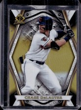 2022 Bowman Draft Chase DeLauter Invicta Gold Refractor #/50 Guardians