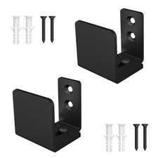 Sliding Barn Door Floor Guide,U Shape Adjustable Door Bottom Guide,Flush/Flat...
