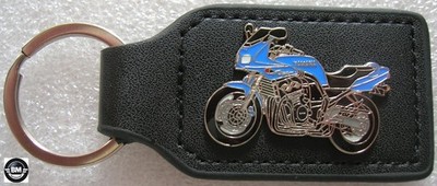 Schlüsselanhänger Yamaha FZS 600 / FZS600 Fazer blau blue Motorrad Moto Art 0805