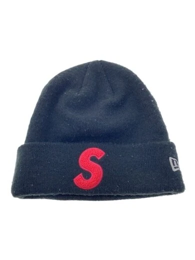 Pilule homme Supreme New Era 19Aw New Era S logo sans bonnet acrylique noir AEQ65