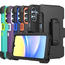 For Samsung Galaxy A17 5G Case Heavy Duty Hybrid Belt Clip Fit Otterbox Defender