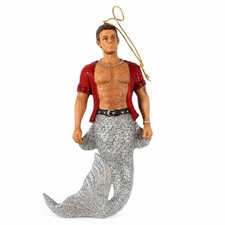 December Diamonds Retired Taurus Merman Ornament 2013 Zodiac w/Box 55-90792