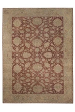 Traditional Vintage Hand-Knotted Oriental Carpet 10'2" x 13'10" Wool Area Rug