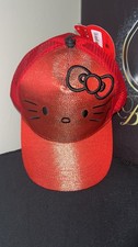 Hello Kitty Girls Hat RED Brand New