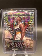2020-21 Panini Prizm Fearless Fast Break Prizm Zion Williamson #7 sq1