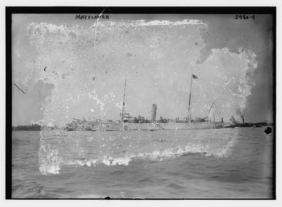 Photo:Mayflower Ship at Sea ca. 1910-1915