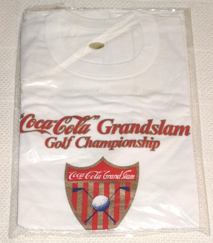 Coca-Cola 1983 Golf T-SHIRT 100% Cotton 1-size Grand Slam Championship PGA Tour - Picture 2 of 8