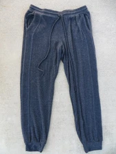 Michael Stars Pants Womens Medium Gray Joggers Sweatpants Drawstring Cuffed