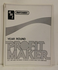 RARE Vintage AMT Matchbox 26 Page Year Round Profit Maker 1979 Dealer AD Catalog