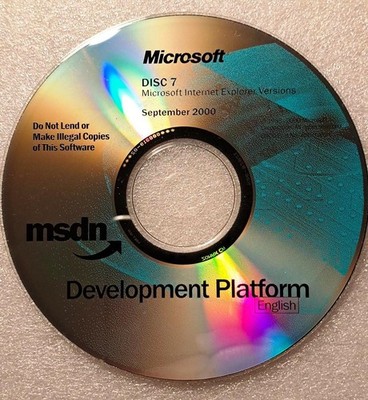 Microsoft Internet Explorer 4 & Internet Explorer 5 full version w/ License