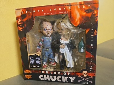 CHILD'S PLAY BRIDE OF CHUCKY TIFFANY  DELUXE BOX SET ACTION FIGURES NEW 