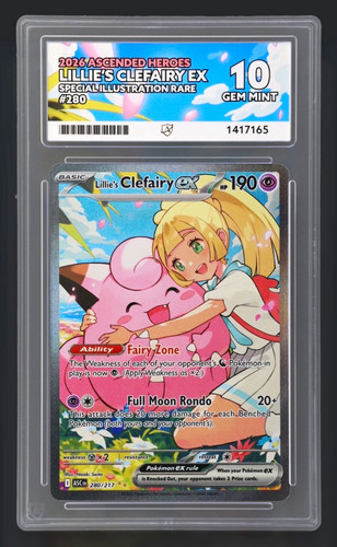 Lillie's Clefairy ex graded ACE 10 for sale on eBay