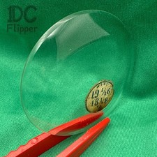 Glass Pocket Watch Crystal 19 1/16 Open Face Size 2 43.0mm C19-6 NOS Read 