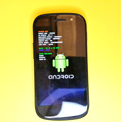 *BOOT LOOPING* SAMSUNG GOOGLE NEXUS S 16GB 4'' 5MP UNLOCKED 3G ANDROID CELL PHONE