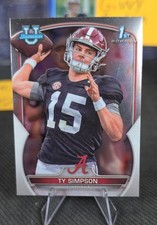 2022 Bowman University Chrome - Ty Simpson #80 (RC)