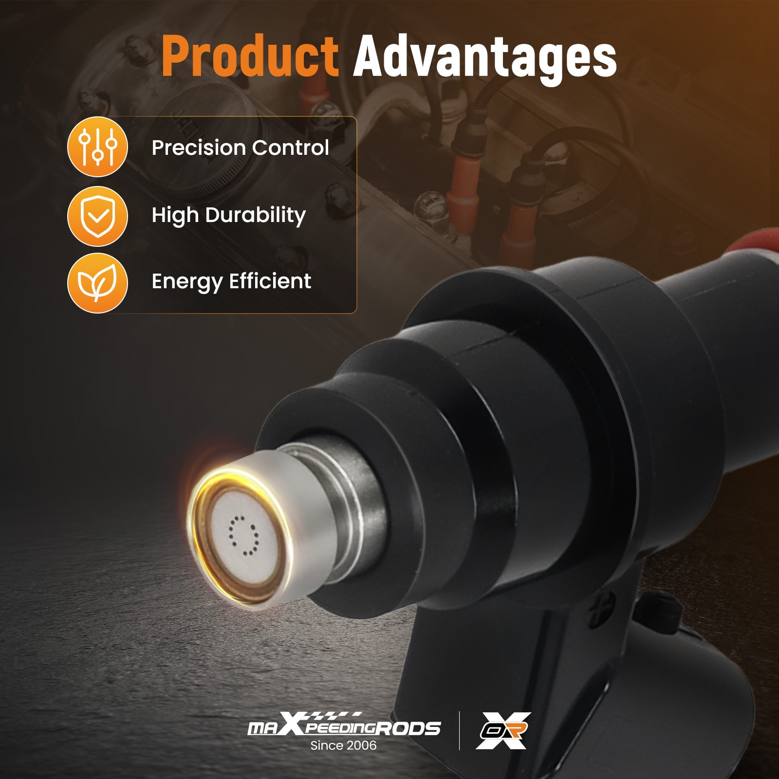 8 Fuel Injectors Kit for Suzuki GSX1300R GSX-R1000 2008-2009 15710-21H00 thumbnail 6