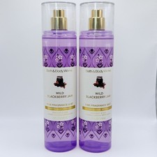 2 NEW BATH BODY WORKS WILD BLACKBERRY JAM WOMEN FRAGRANCE MIST BODY SPRAY 8 OZ