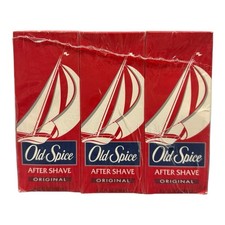 NEW SEALED Lot of 3 Vintage 1993 Old Spice Original After Shave 6.37 oz