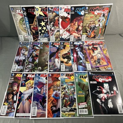 Harley Quinn 2014 New 52 #0-13 Straight Run + Variants and Extras 21 Book Lot