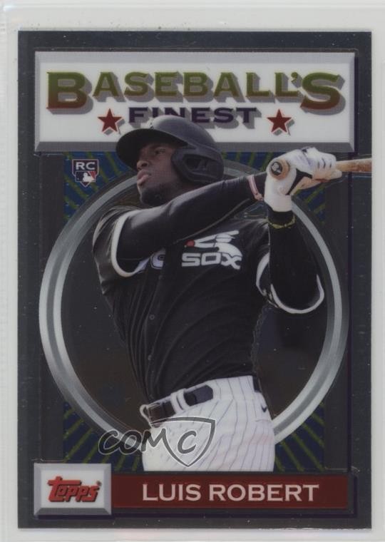 2020 Topps Finest Flashbacks Luis Robert #59 p9p
