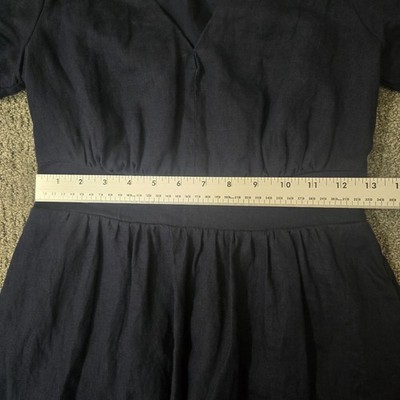 green emerald velvet dress Boden Women's Empire Waistline Shirt Dress in Green main image 1