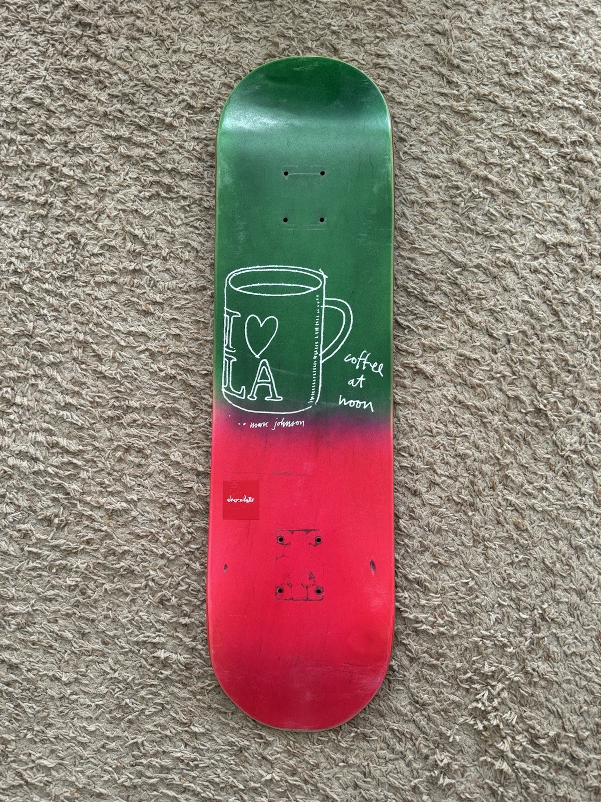 Marc Johnson Coffee At Noon Board Size 8.12