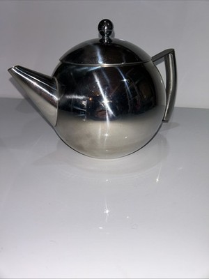 14 cm polierte Teekanne Edelstahl Avanti Style