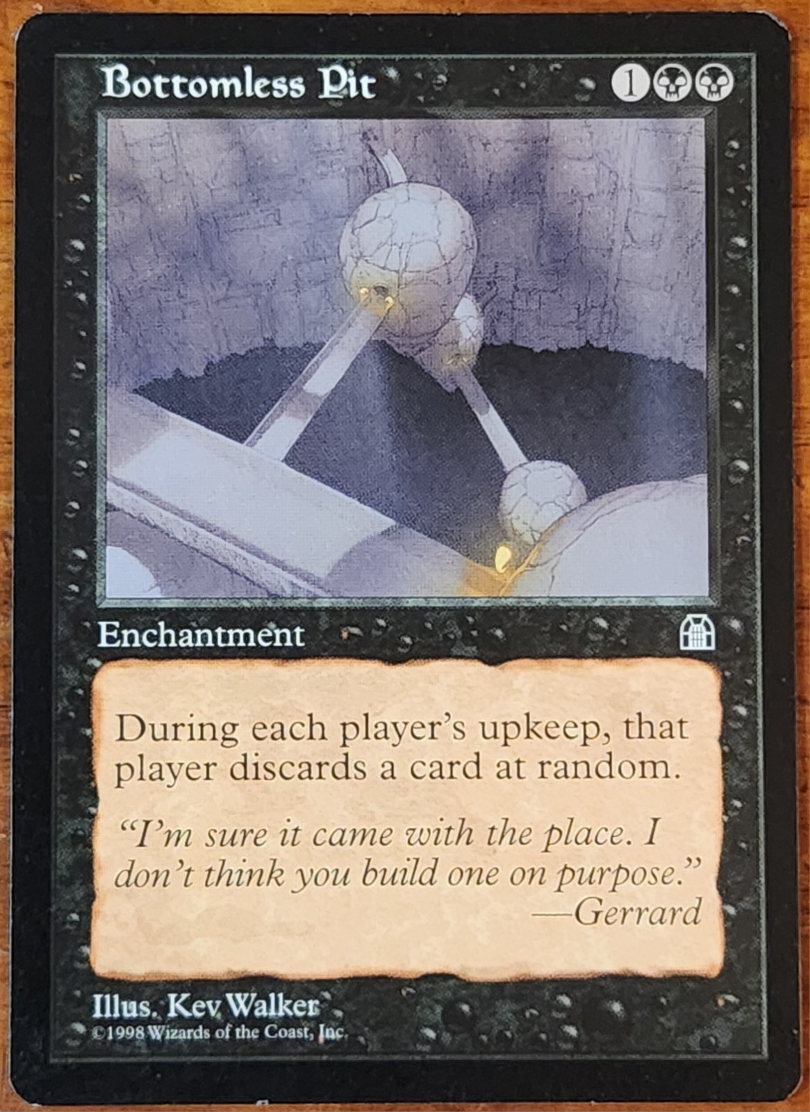 Bottomless Pit MTG Stronghold Regular LP Magic The Gathering