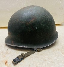 US Stahlhelm M1 mit inneliner original denke aus der Vietnamzeit siehe Bilder