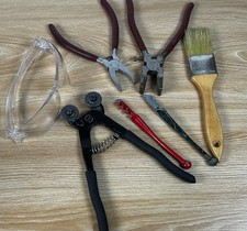 Stained Glass Tool Lot Inland Pliers Cutters Breakers And More