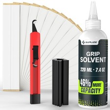 Value Golf Grip Repair Kit   Includes 7.4oz GTA-200 Golf Grip Solvent, 15 Exc...