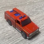 Hot Wheels True Redline  1974 Emergency Unit Fire Truck #50 Red Mattel