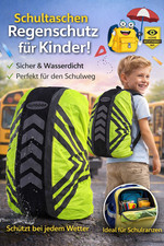 Regenschutz für Schultornister und Rucksäcke Überzug Schutzhülle große Auswahl