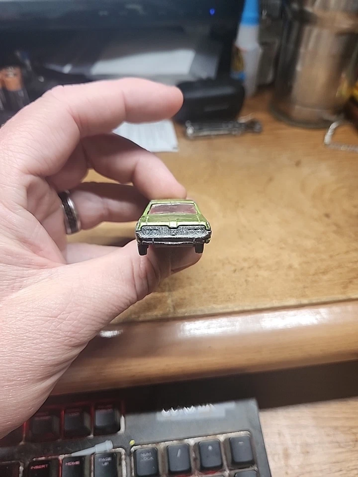 VINTAGE LESNEY MATCHBOX MERCURY COUGAR NO. 62   Green Diecast RARE - Image 3 of 4