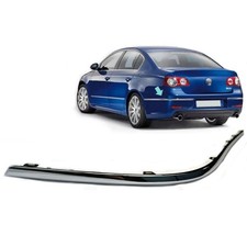 Rear Bumper Left Side Chrome Moulding Trim For VW Passat B6 2006-10 3C5807459A