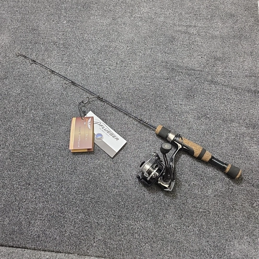 Fenwick Pflueger Spinning Reel Rod Combo Nighthawk 26" Ice Fishing New With Tags
Opens in a new wind