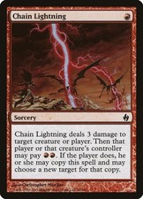 MP - Foil - Chain Lightning - 16 - Premium Deck Series: Fire and Lightning