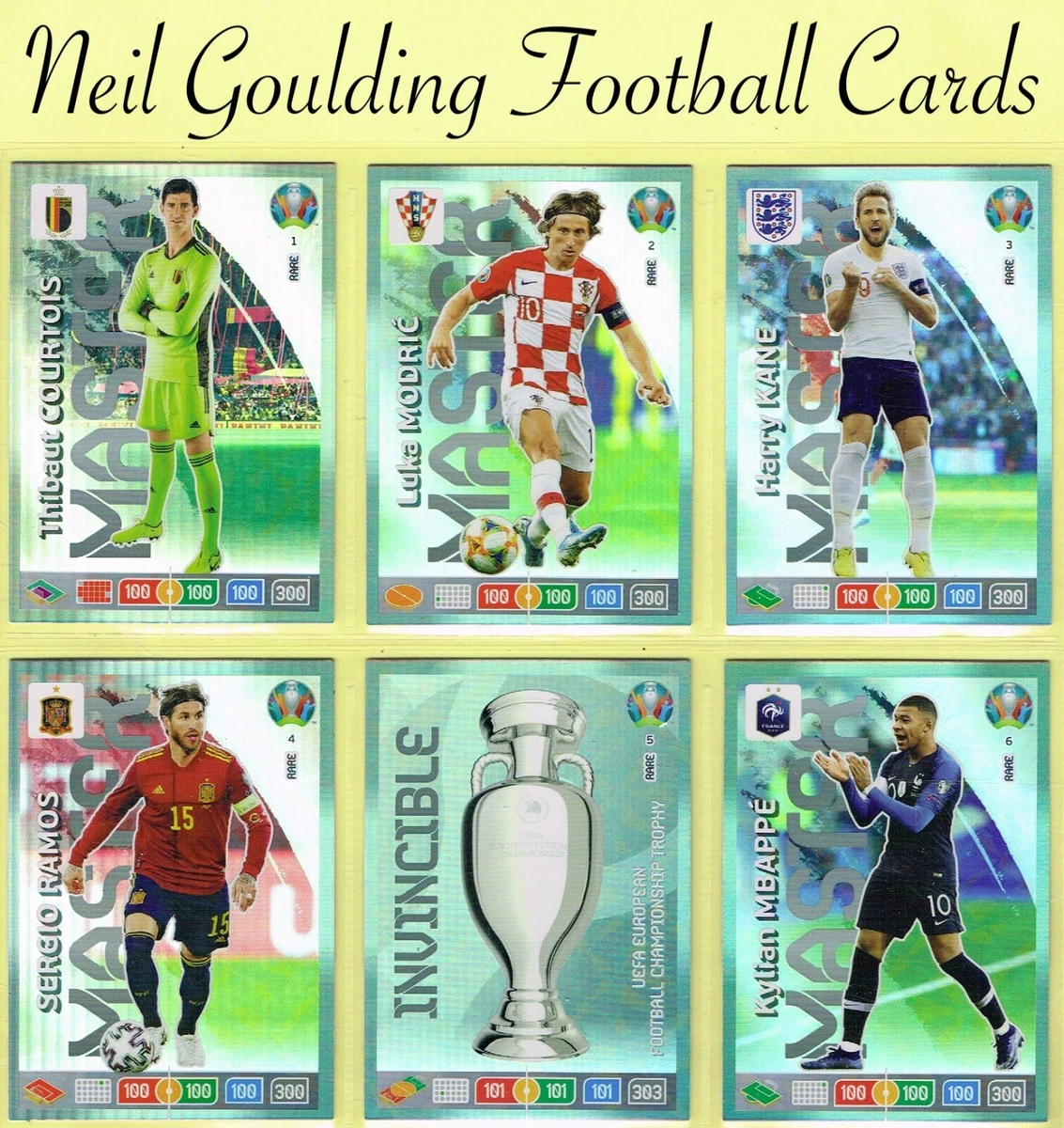 Panini EURO 2020 MASTER INVINCIBLE Adrenalyn XL Football