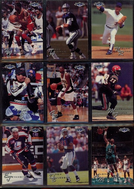 1994-1995 Classic Assets, 4-Sport Silver Base Cards, U-PICK, GB10
