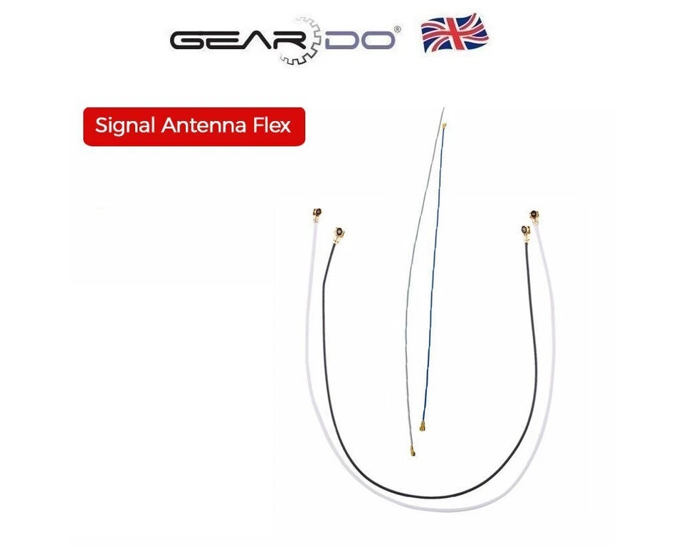 GEARDO Galaxy S7 Edge G935F Blue White Wi-Fi Antenna Coaxial Flex Cable Replacement