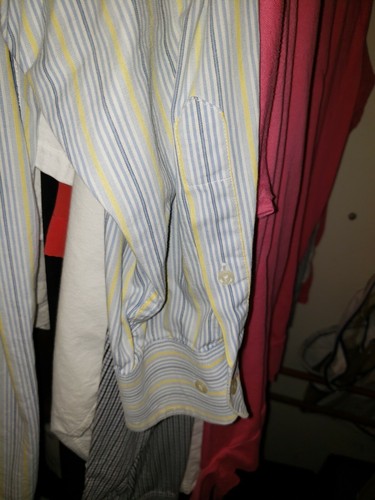 Alexander Julian Classics Shirt Mens 17 32/33 Buttonup Long Sleeves Striped nice - Picture 8 of 8