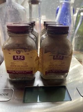 Vintage Bottles of A-P-C Tablets. 60’s Expired. American Pharm. Co, New York