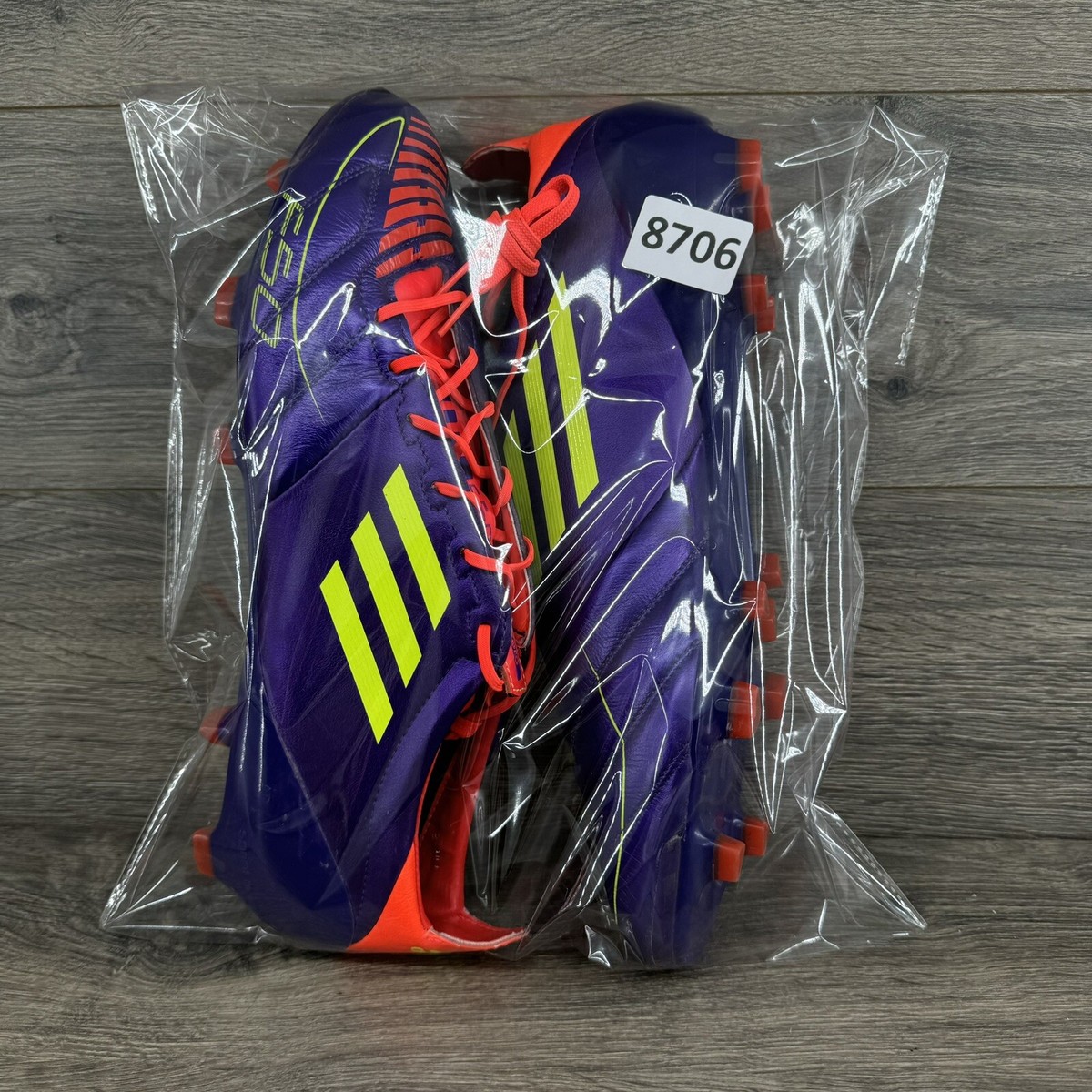 Adidas adizero f50 original FG Soccer Cleats size 12 Purple Adidas adizero f50 original FG Soccer Cleats size 12 Purple
